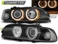 Preview: Xenon LED Angel Eyes Scheinwerfer für BMW 5er E39 Facelift 95-03 schwarz